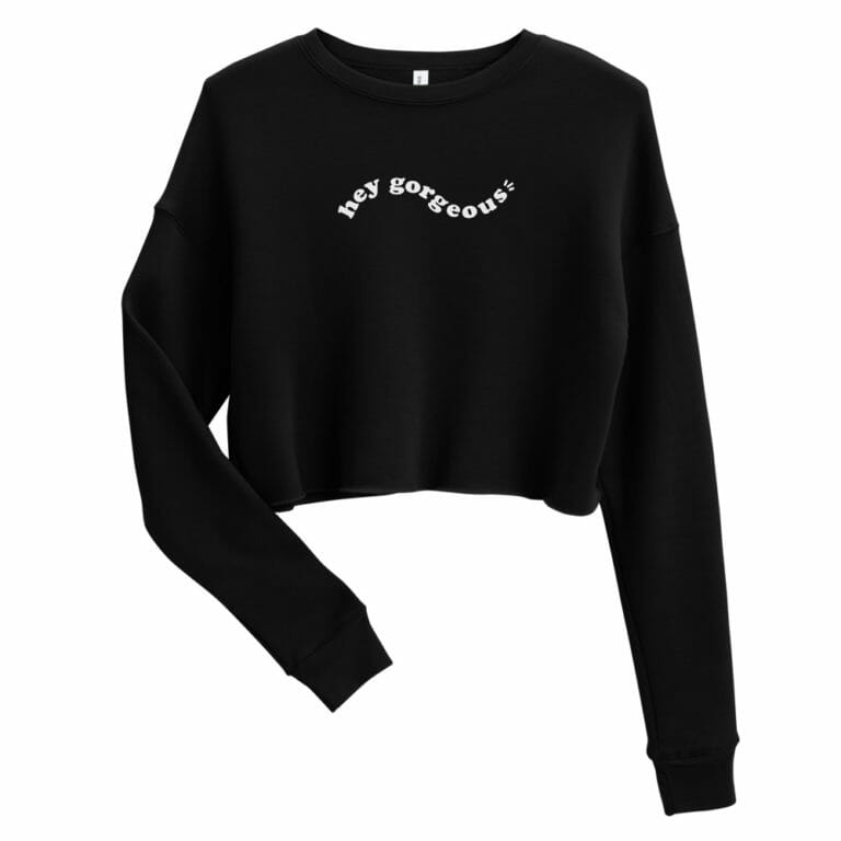 Photo of Hey Gorgeous Crop Sweatshirt